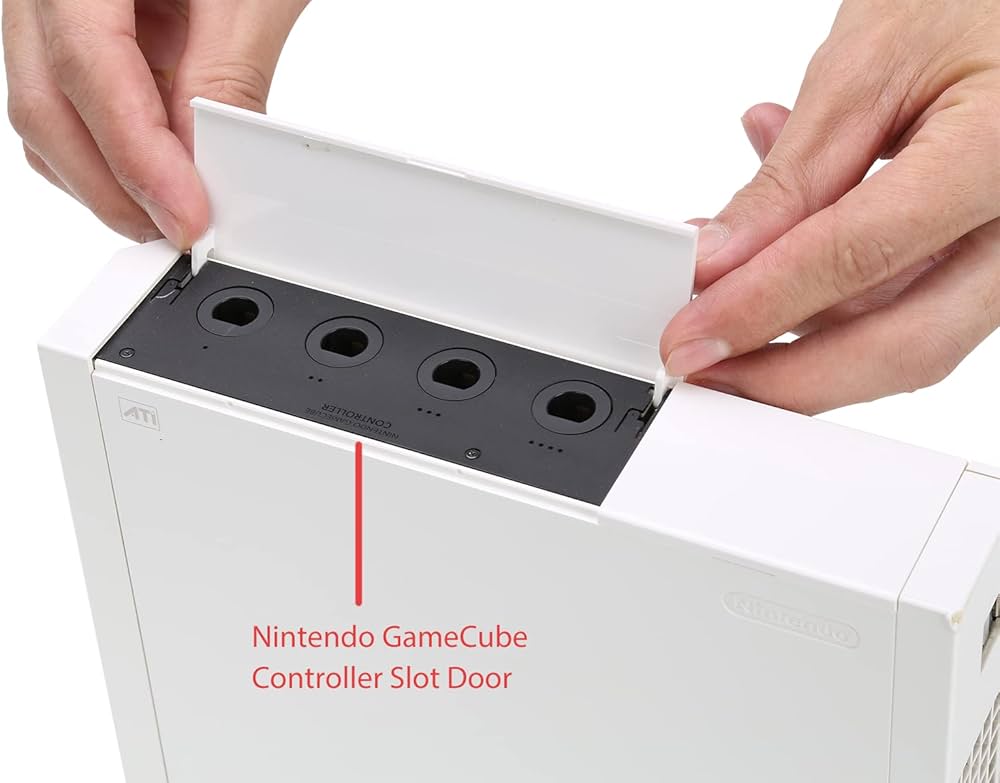 Amazon.com: Wii Console Replacement Dust Door, 3 in 1 Repair Part